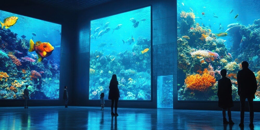 Keindahan Jakarta Aquarium Safari