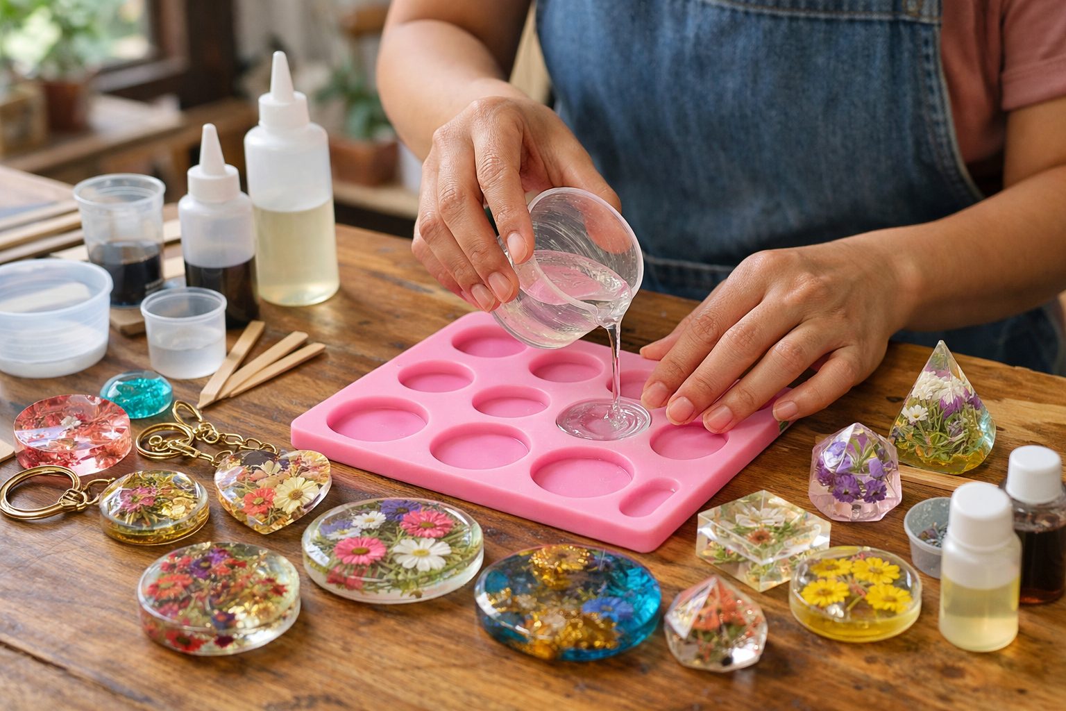 Mengenal Karakteristik Resin dan Peluang Pasarnya Usaha Kerajinan Resin